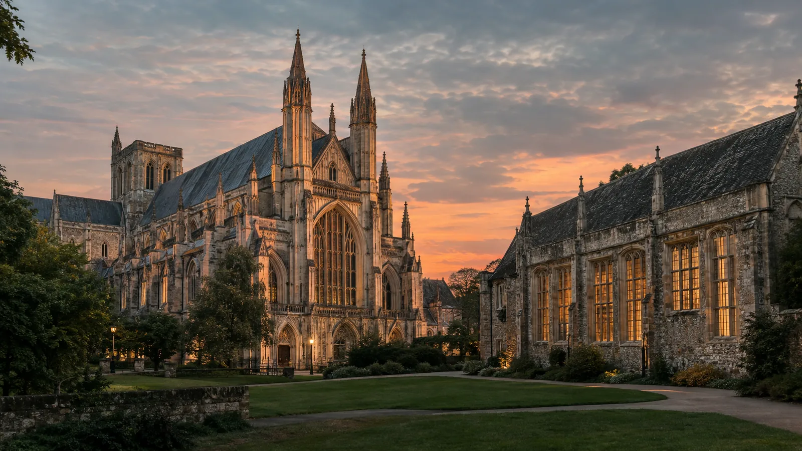 Winchester Cathedral and the Great Hall
